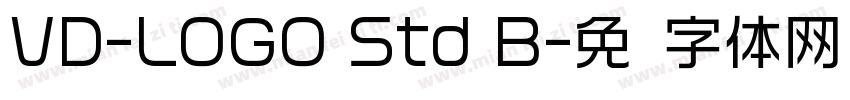 VD-LOGO Std B字体转换